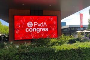 Hoofdrol voor klimaat op het PvdA-congres: Een groene toekomst is een belofte van vooruitgang